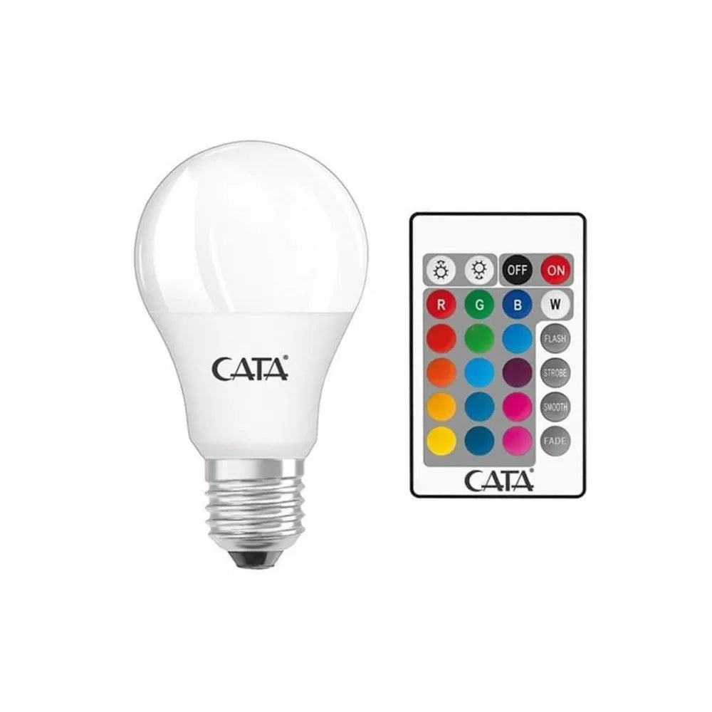 Cata CT-4058 9W E27 RGB Uzaktan Kumandalı LED Ampul