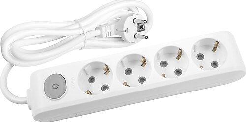 VİKO MULTİ-LET 4'lü Anahtarlı Kablolu Topraklı Priz